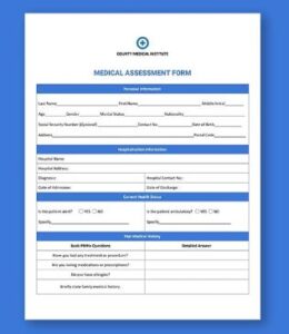 MyClinic365 MedX Forms